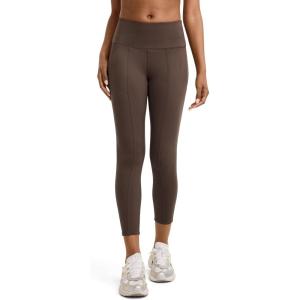 imageJockey Womens Activewear EVERACTIVE Pintuck 78 LeggingChocolate