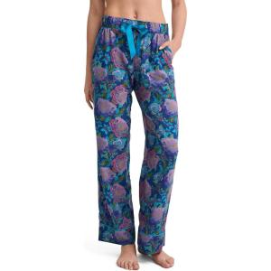 imageJockey Womens Sleepwear Soft Touch Luxe Woven PantLuscious Bloom