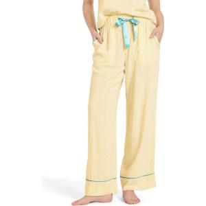 imageJockey Womens Sleepwear Soft Touch Luxe Woven PantMelody Dot