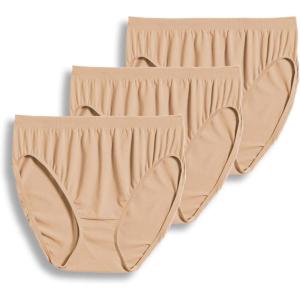 imageJockey Womens Underwear Comfies Microfiber French Cut  3 PackLight