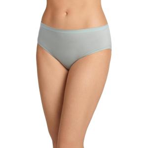 imageJockey Womens Underwear Smooth ampamp Shine Seamfree BriefSubtle Mint