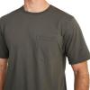 imageJockey Mens Casualwear Made in America Heritage Short Sleeve Pocket TeeBrunswick Green