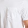 imageJockey Mens Casualwear Made in America Heritage Short Sleeve Pocket TeeDiamond White