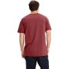 imageJockey Mens Casualwear Made in America Heritage Short Sleeve Pocket TeeLeather Red
