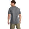 imageJockey Mens Casualwear Made in America Heritage Short Sleeve Pocket TeeSlate Heather
