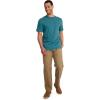imageJockey Mens Casualwear Made in America Heritage Short Sleeve Pocket TeeTeal Slate
