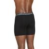 imageJockey Mens Underwear Active Microfiber 5quot Boxer Brief  6 PackBlack