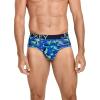 imageJockey Mens Underwear ActiveStretch Brief  4 PackBleachedCamo GeoCactus PineTrue Navy