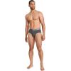 imageJockey Mens Underwear ActiveStretch Brief  4 PackCharcoal HeatherMarina BlueGrey DoveCharcoal Heather