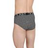imageJockey Mens Underwear ActiveStretch Brief  4 PackPebbleZ StripeExtra TurquoiseBlack