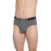 imageJockey Mens Underwear ActiveStretch Brief  4 PackPebbleZ StripeExtra TurquoiseBlack