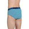 imageJockey Mens Underwear ActiveStretch Brief  4 PackTrue NavyCool White and Blue StripeTrue NavyTurquoise Gem