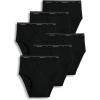 imageJockey Mens Underwear Briefs  Classic Low Rise Design Pack of 6  Authentic Mens Underwear for Comfort and QualityBlack