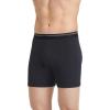 imageJockey Mens Underwear Lightweight Classic 5quot Boxer Brief  12 PackBlack