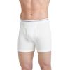 imageJockey Mens Underwear Lightweight Classic 5quot Boxer Brief  12 PackWhite