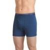 imageJockey Mens Underwear Lightweight Classic 5quot Boxer Brief  3 PackJust Past MidnightBlue StripeForget Me Not