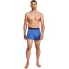 imageJockey Mens Underwear Lightweight Classic 5quot Boxer Brief  3 PackSolid GreyTrue Blue HeatherMalibu Red