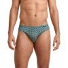 imageJockey Mens Underwear Mens Elance Bikini  3 PackGrey DoveGreen Duet GeoOpulent Jade
