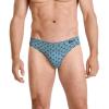 imageJockey Mens Underwear Mens Elance Bikini  3 PackTypical Tile DotTeal SlateSolid Grey