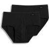 imageJockey Mens Underwear Mens Elance Poco Brief  2 PackBlack