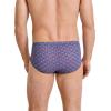 imageJockey Mens Underwear Mens Elance Poco Brief  2 PackTypical Marina Tile DotTrue Navy