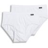imageJockey Mens Underwear Mens Elance Poco Brief  2 PackWhite