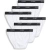 imageJockey Mens Underwear Mens Elance String Bikini  6 PackWhite