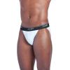 imageJockey Mens Underwear Mens Elance String Bikini  6 PackWhite