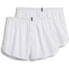 imageJockey Mens Underwear Tapered 5quot Boxer  2 PackWhite