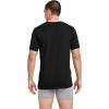 imageJockey TShirts for Men  V Neck Undershirts Cotton Mens TShirts  3 PackBlack