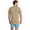 imageJockey TShirts for Men  V Neck Undershirts Cotton Mens TShirts  3 PackBrunswick GreenRocky BeachMalibu Red