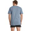 imageJockey TShirts for Men  V Neck Undershirts Cotton Mens TShirts  3 PackTeal SlateSilver Line BlueOcean Sky