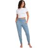 imageJockey Womens Loungewear Cotton Modal Foldover JoggerScattered Geo
