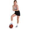 imageJockey Womens Socks Womens Sport Crew Socks  3 PackBlackWhite on Light GreyBlack on Fuchsia
