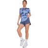 imageJockey Womens Socks Womens Sport Crew Socks  3 PackWhite on GreyWhite on DenimWhite on Lavender