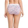 imageJockey Womens Underwear Classic French Cut  3 PackNocturne BlueBaroque BloomsMythos Blue