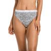imageJockey Womens Underwear Classic French Cut  6 PackBlack Petals