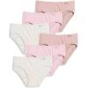 imageJockey Womens Underwear Elance Bikini  6 PackIvoryLightPink Shadow
