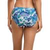 imageJockey Womens Underwear Elance Hipster  3 PackCoveRain StripeLuscious Blue Bloom