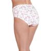 imageJockey Womens Underwear Elance Hipster  3 PackDeep PlumBelvedere Lavender StripeBella Floral