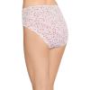 imageJockey Womens Underwear Elance Hipster  3 PackDiamond WhitePrim FloralEarth Rose