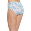 imageJockey Womens Underwear Elance Hipster  3 PackDigital LavenderAqua Dream DotAqua Floral Clouds