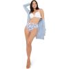 imageJockey Womens Underwear Elance Hipster  3 PackFresh CoastMontauk StripePaisley Floral