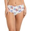 imageJockey Womens Underwear Elance Hipster  3 PackFuture DuskGrape Brush DotFloral Wallpaper