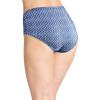 imageJockey Womens Underwear Elance Hipster  3 PackTrue NavyPetite Blue GeoShower