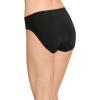 imageJockey Womens Underwear No Panty Line Promise Bikini  3 PackWavy Floral MauveSubtle MintBlack