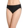 imageJockey Womens Underwear No Panty Line Promise Bikini  3 PackWavy Floral MauveSubtle MintBlack