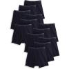 imageJockey Mens Underwear Lightweight Classic 5quot Boxer Brief  12 PackBlack