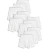imageJockey Mens Underwear Lightweight Classic 5quot Boxer Brief  12 PackWhite