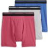 Solid Grey/True Blue Heather/Malibu Red
